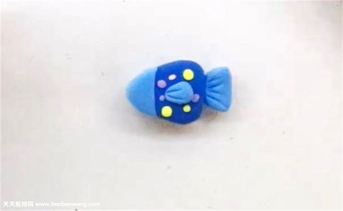 神仙鱼超轻粘土教程